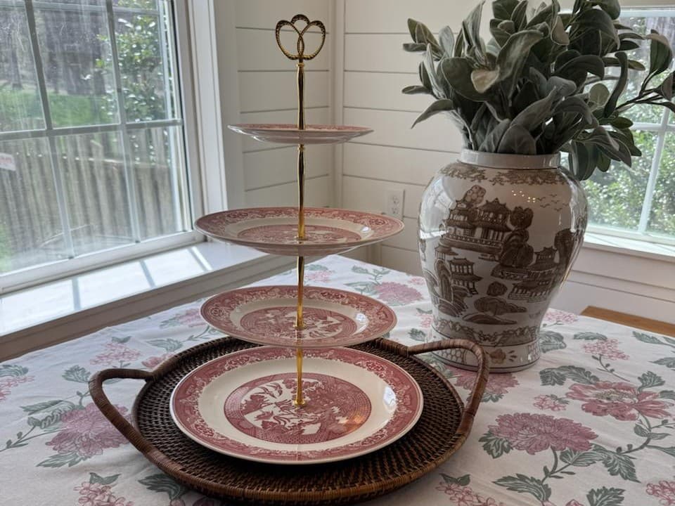 Grand statement tiered stand perfect for weddings and special events